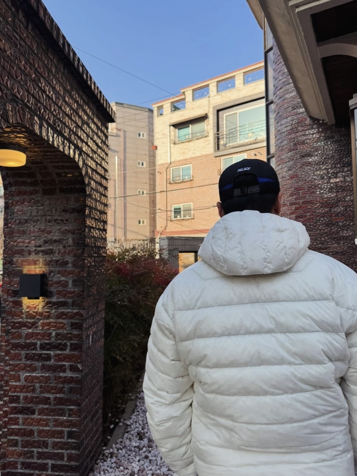 Palace Palamat Shell 6-Panel Black - 24FW, Arc'teryx Cerium Hoody Whiteout 착용 스타일 - 3