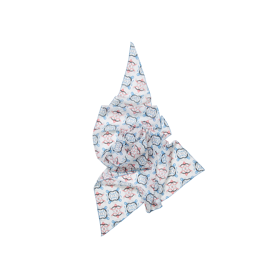 G81501_MT.PT GORT X Lovers 239 Fpw Triangle Scarf Multi Pattern