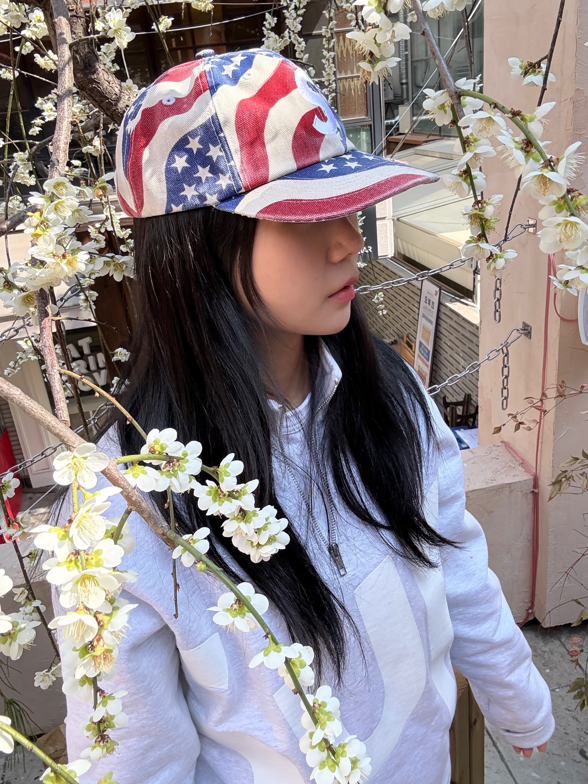 Supreme Pigment Coated S Logo 6-Panel Flag - 26SS 착용 스타일 - 2