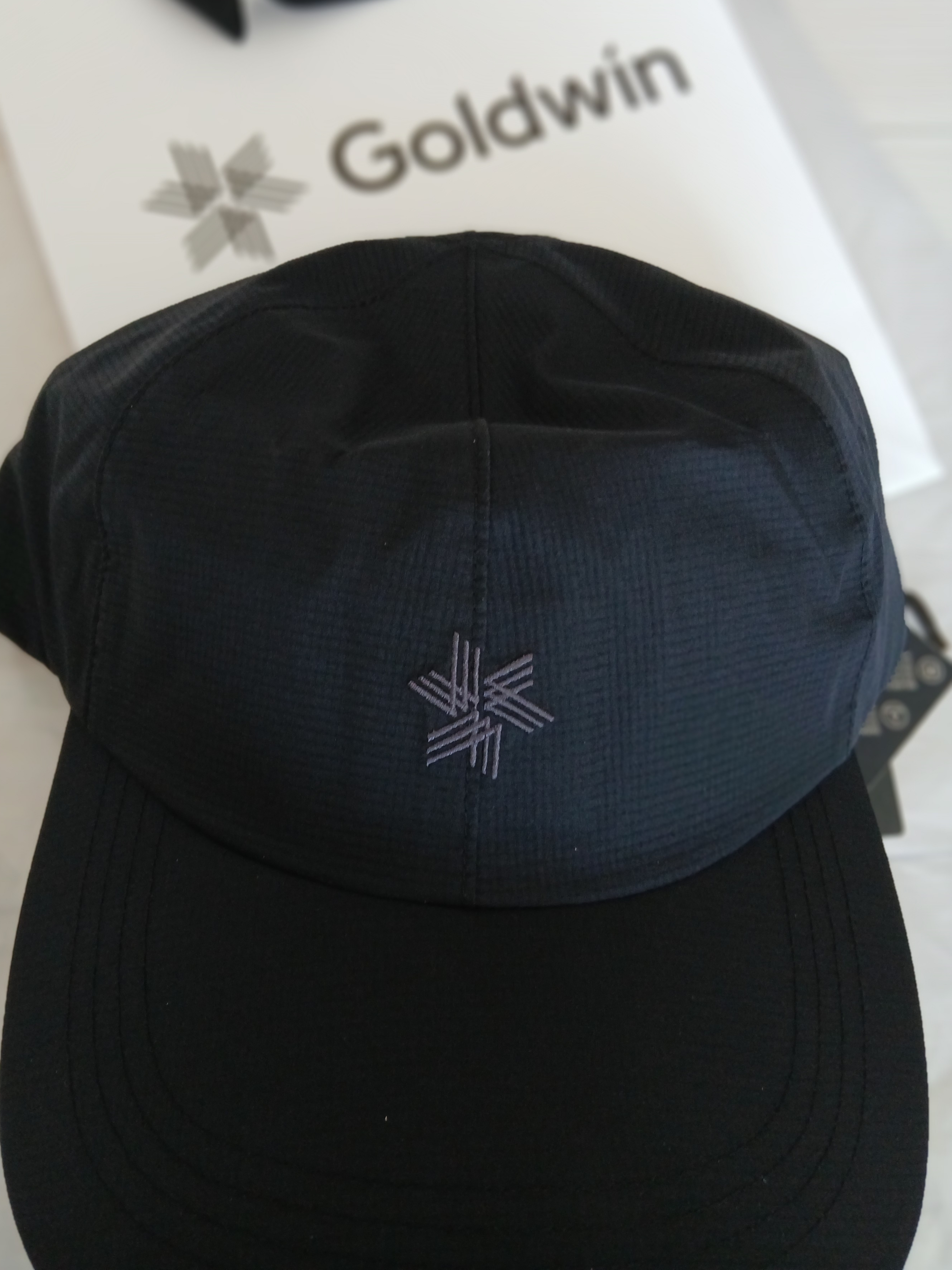 Goldwin Gore-Tex 3L Cap Black 착용 스타일 - 6