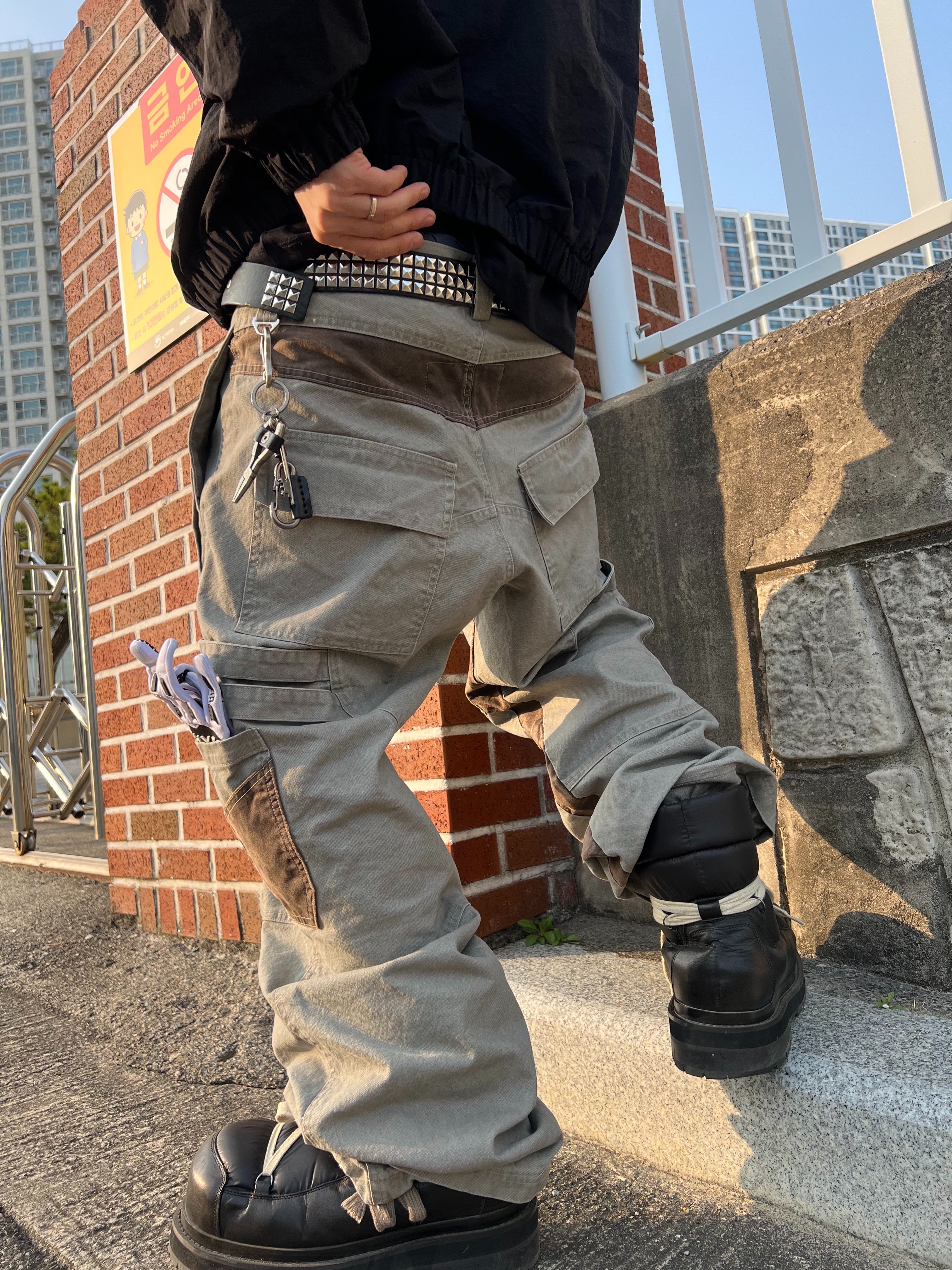 Honda Motorcyle Gloves White, Hono Report Leaf Bracelet 착용 스타일 - 3