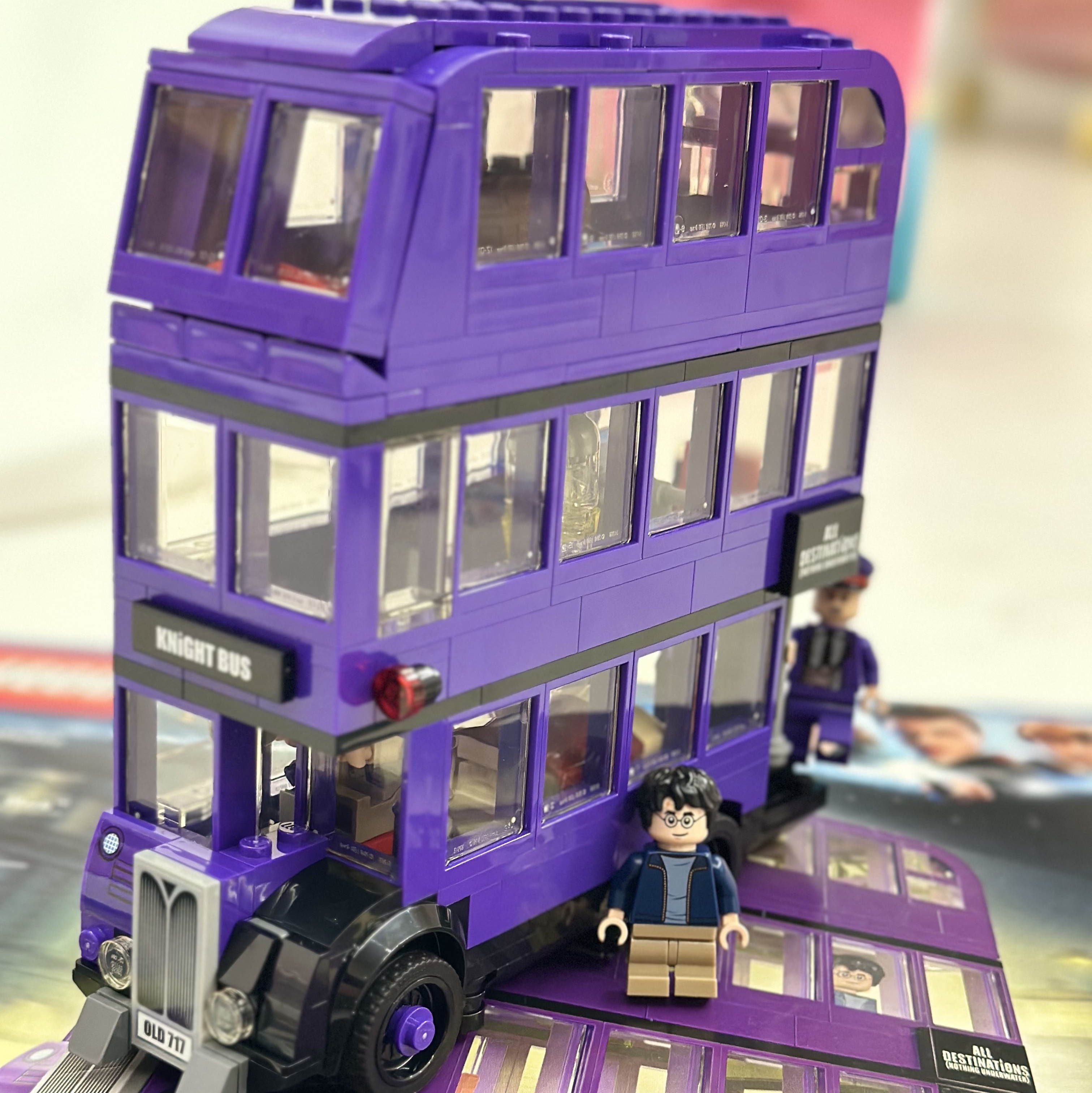 Lego Harry Potter The Knight Bus 착용 스타일