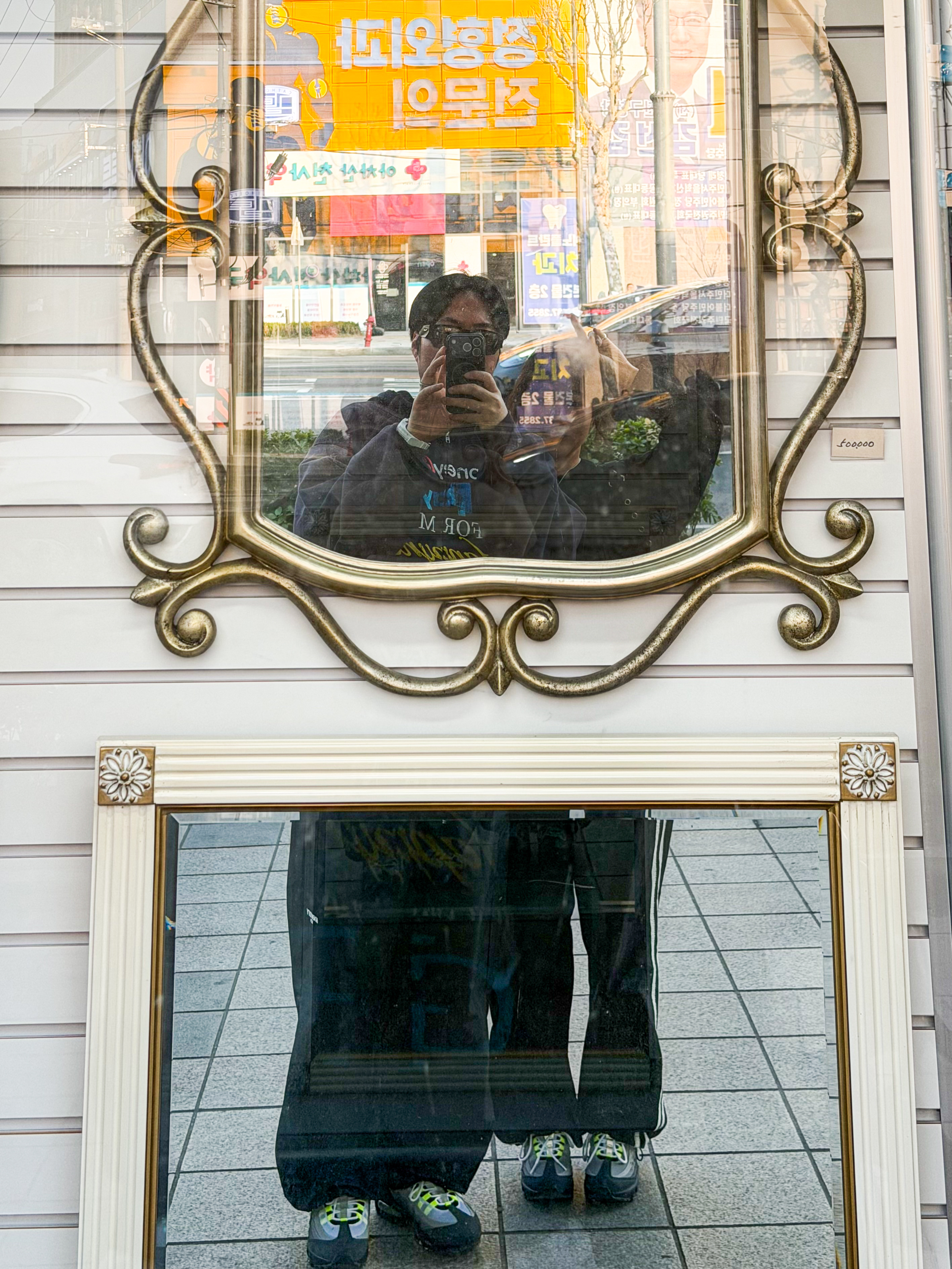 Oakley Valve Polished Black Frame Black Iridium Lenses High Bridge Fit, Project G/R Happiness Zip Hoodie Navy 착용 스타일 - 5