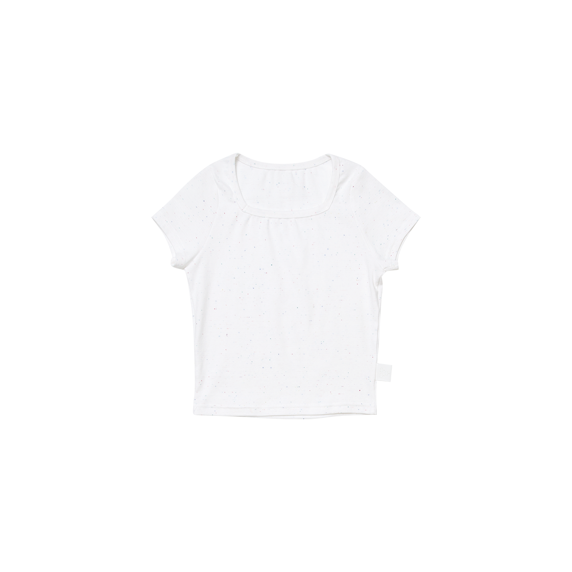 G81403_WH (W) GORT Melange W T Shirt White