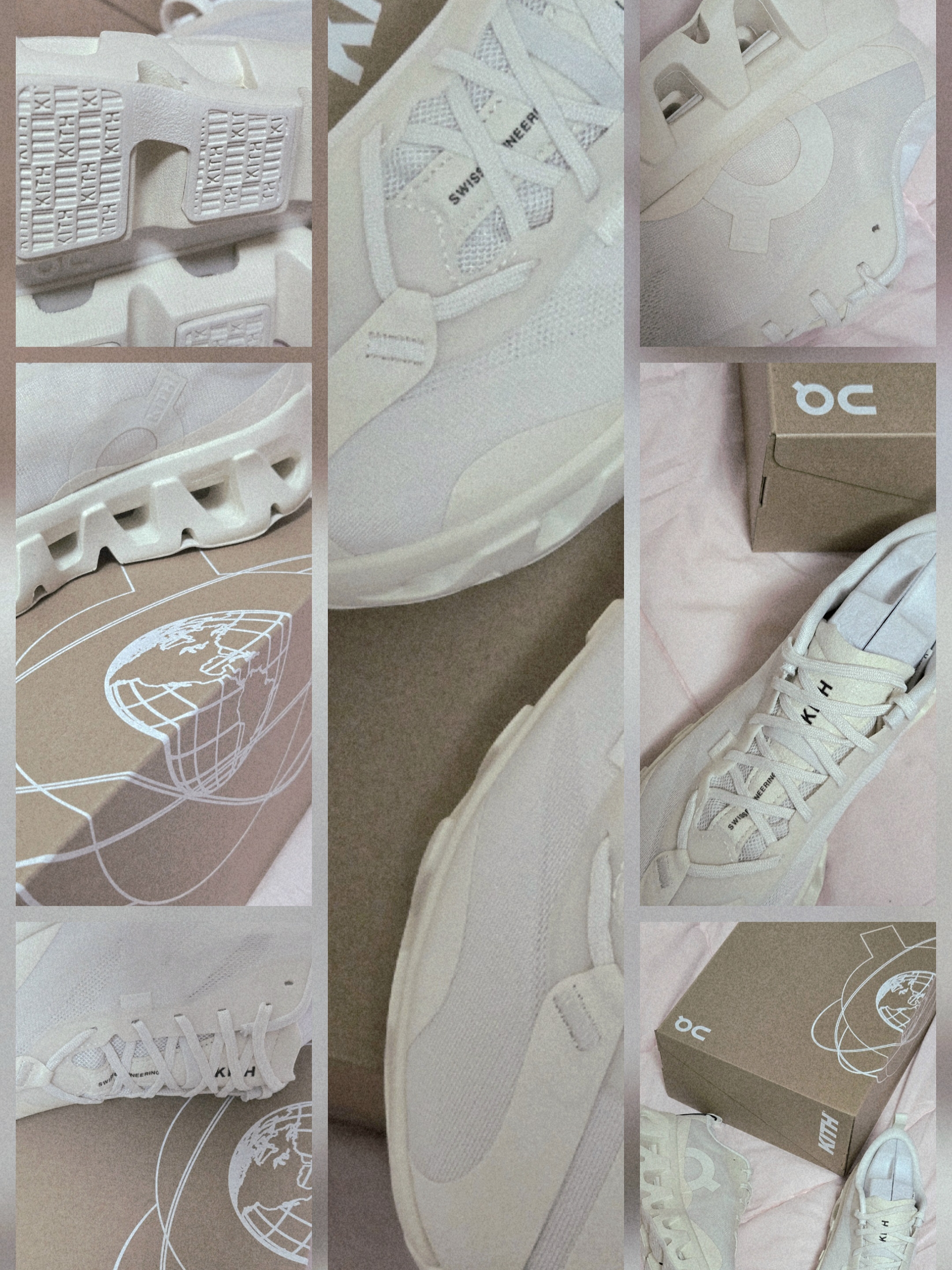 On Running x Kith K-Tech 1 Tofu 착용 스타일