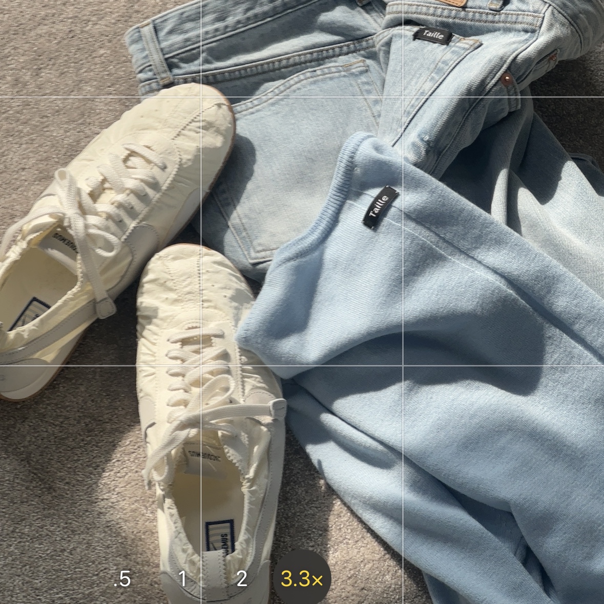 Nike x Jacquemus Moon Shoe SP Soft Pearl Sail 착용 스타일
