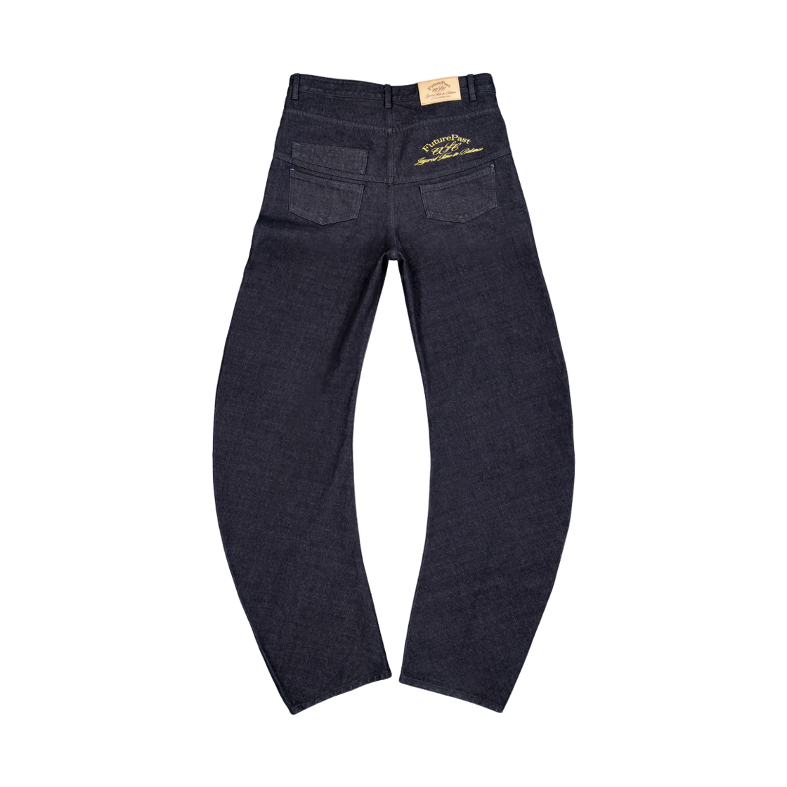 씨에스씨 오버 드레이프드 데님 팬츠 로우(CSC Over Draped Denim Pants Raw) - 2