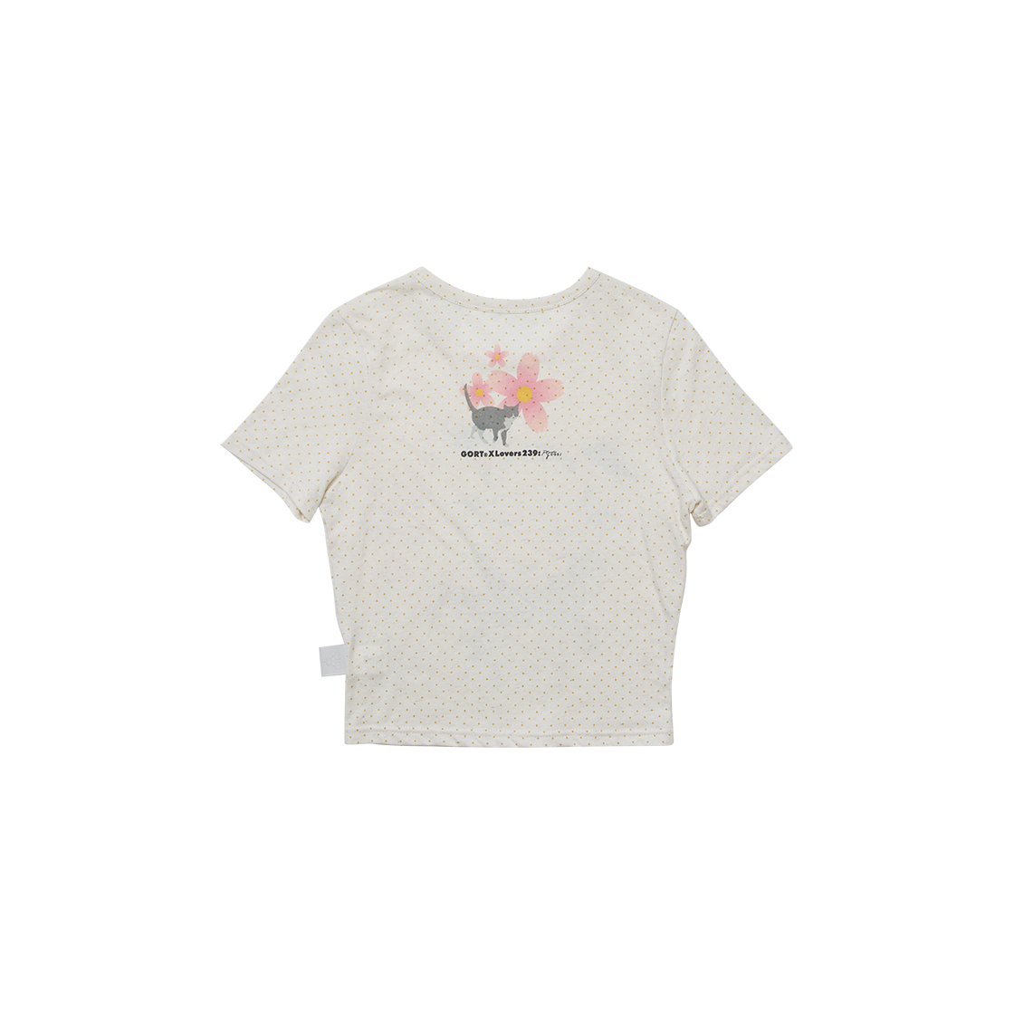 고트 X 러버스 239 FPW 티셔츠 옐로우((W) Gort X Lovers 239 Fpw W T Shirt Yellow) - 2