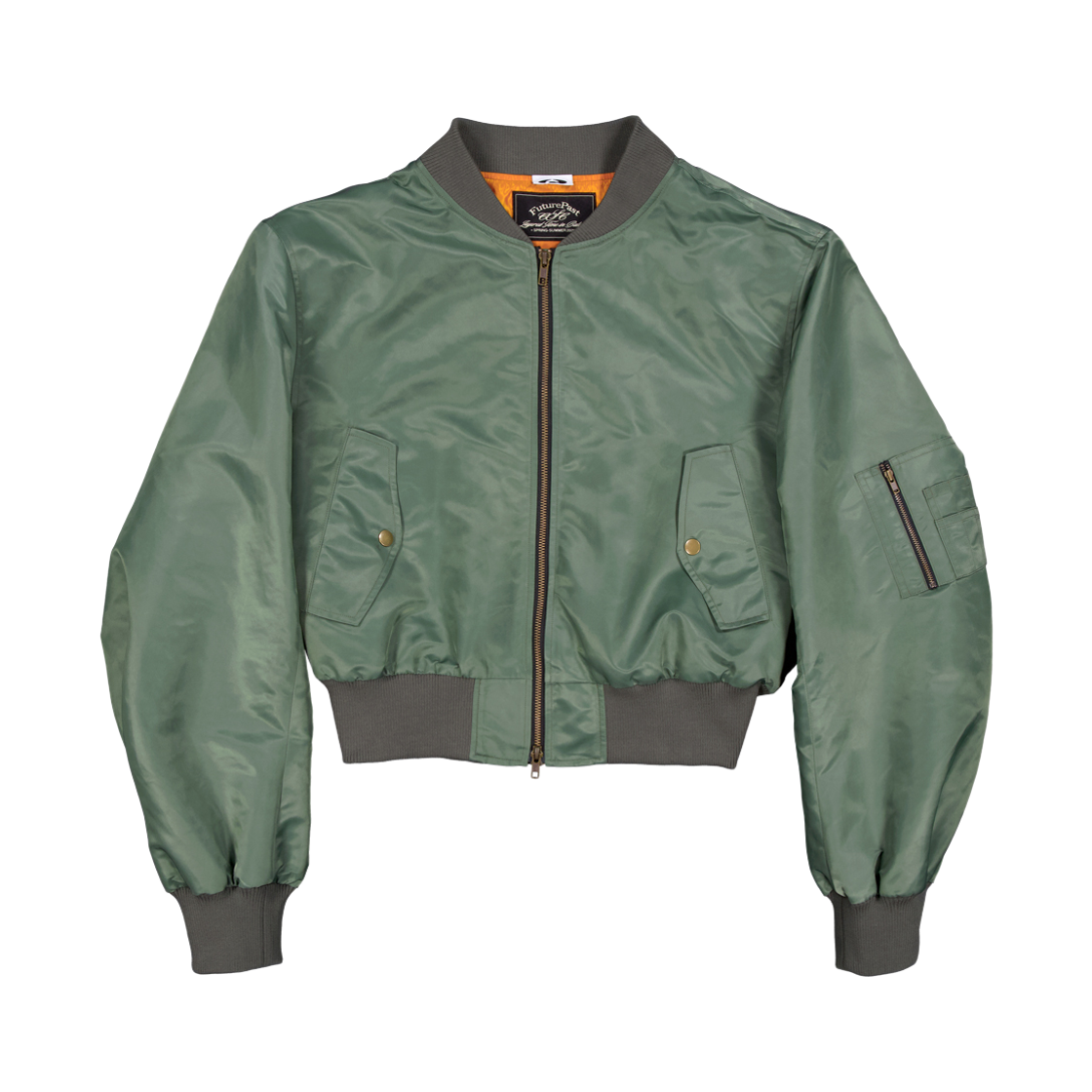 씨에스씨 쉬프티드 크롭 봄버 자켓 카키(CSC Shifted Cropped Bomber Jacket Khaki) - 3