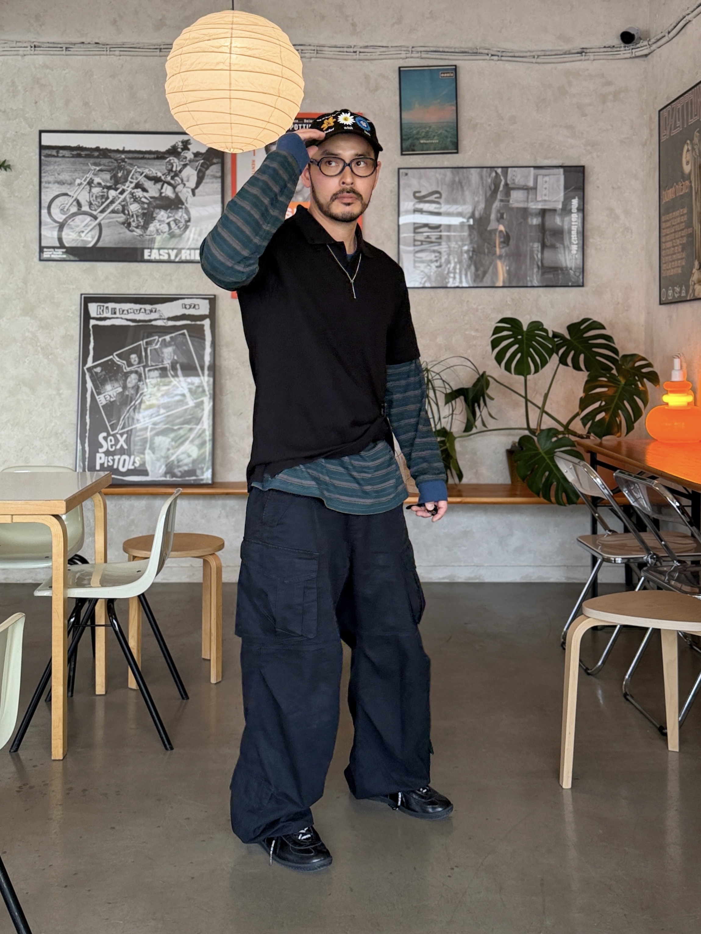 COREOFALCHEMY german fold GAT Sneakers 착용 스타일 - 2