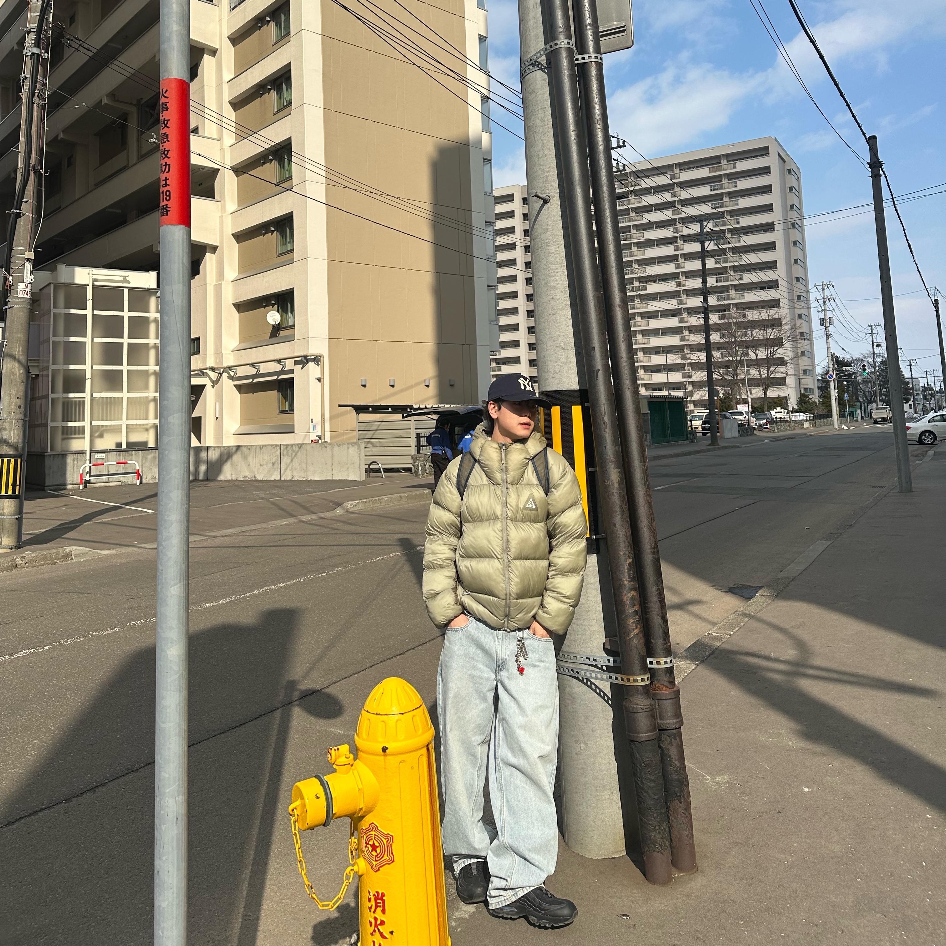 New Era MLB x Ralph Lauren Cooperstown New York Yankees Long Visor Unstructured Ball Cap Navy, Nike ACG Therma-Fit ADV Lunar Lake Puffer Jacket Light Army - Asia 착용 스타일 - 2