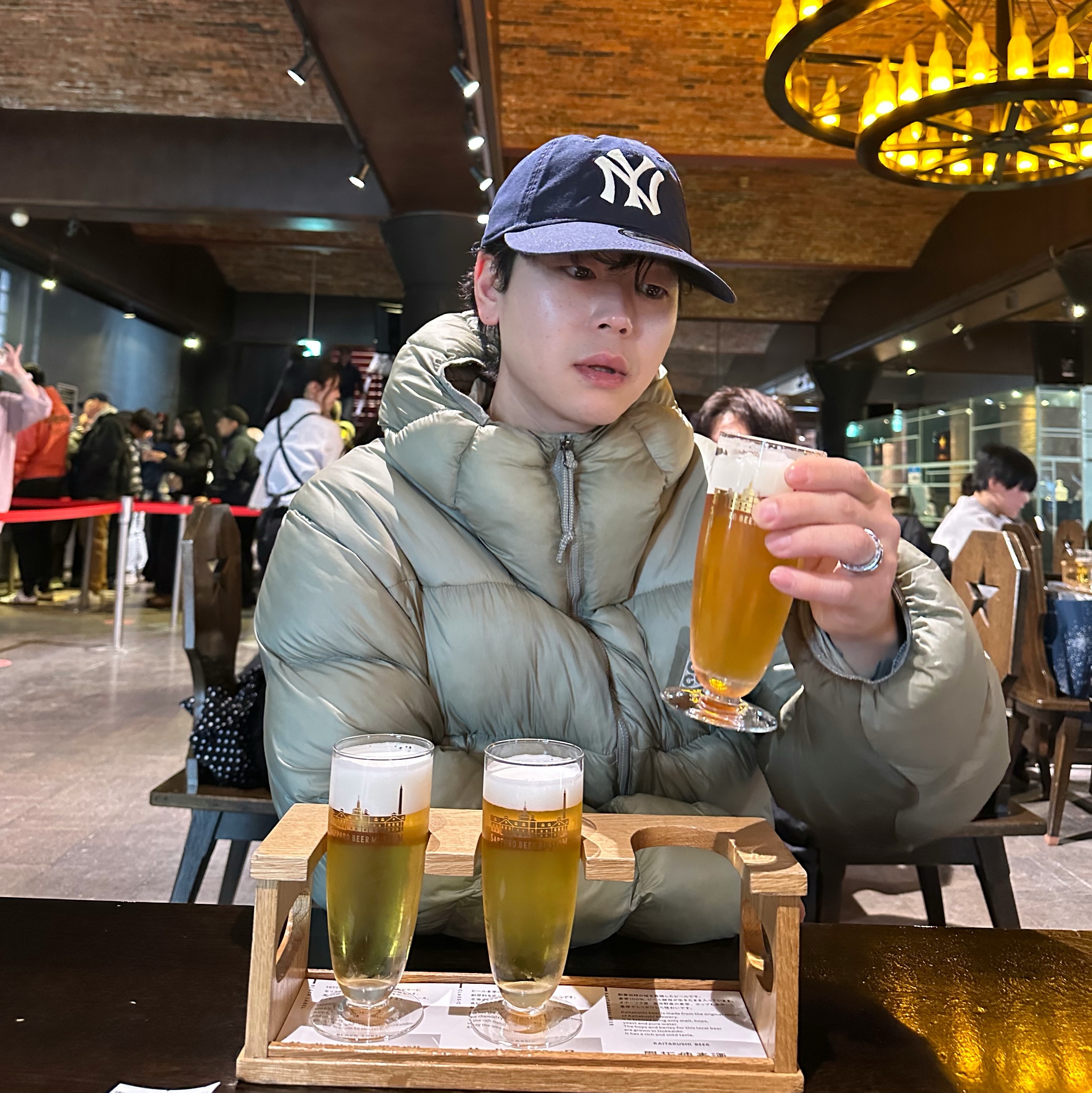 New Era MLB x Ralph Lauren Cooperstown New York Yankees Long Visor Unstructured Ball Cap Navy, Nike ACG Therma-Fit ADV Lunar Lake Puffer Jacket Light Army - Asia 착용 스타일 - 5