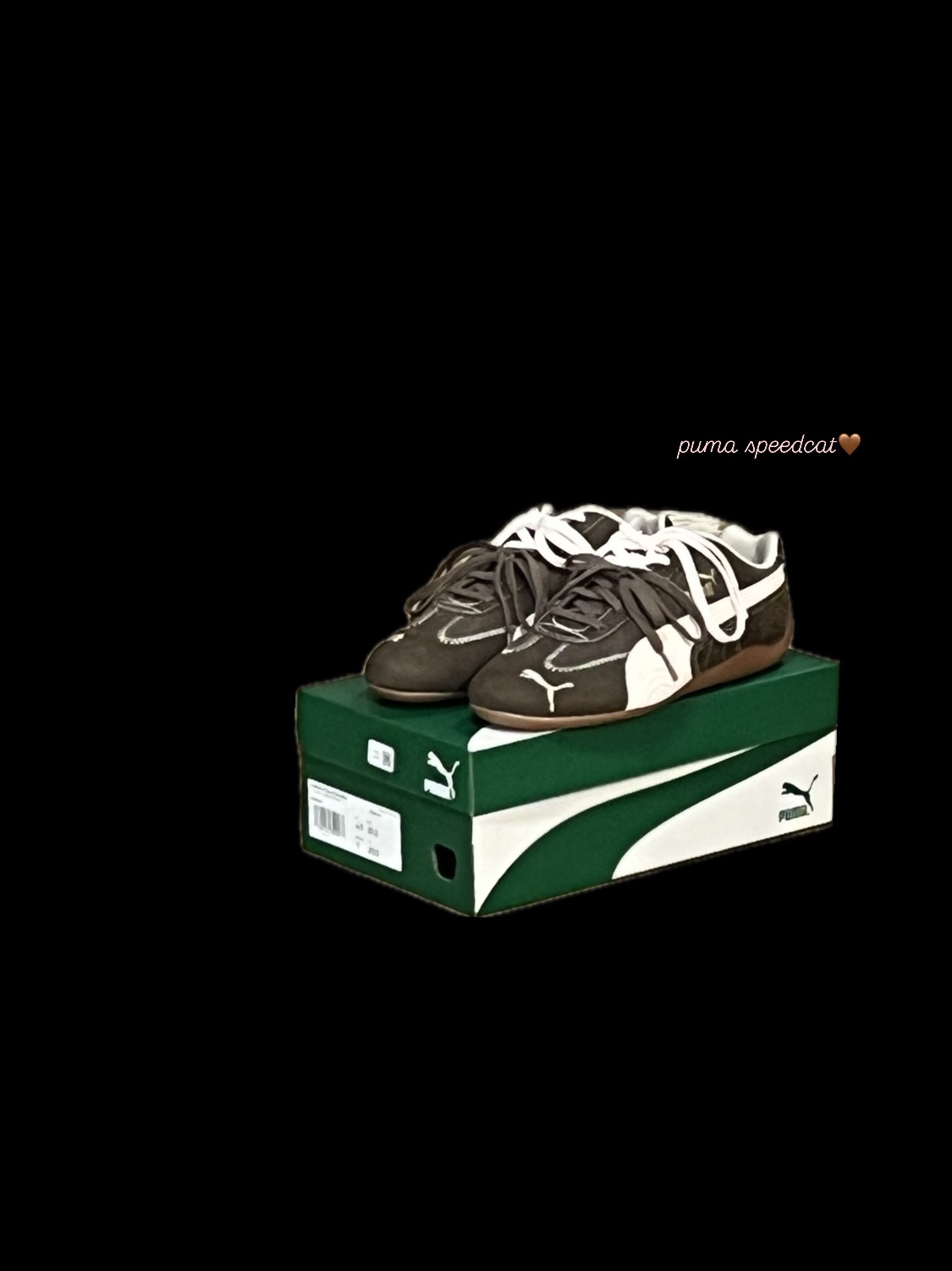 (W) Puma Speedcat Wine Club Chocolate Jasmine Flower 착용 스타일 - 2