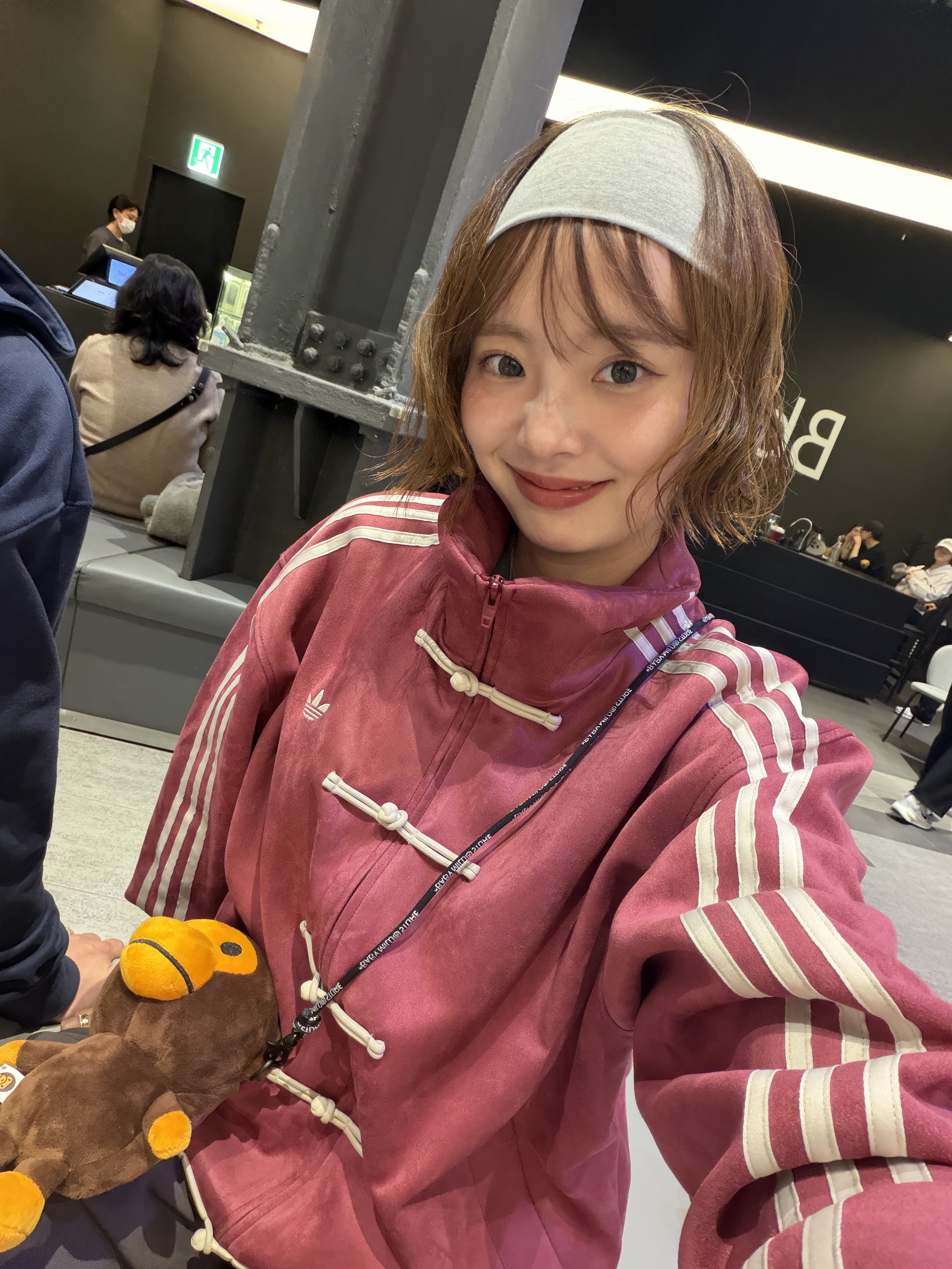 Adidas New Chinese Style Track Top Collegiate Burgundy - KR Sizing, Adidas Superstar 82 Black White 착용 스타일 - 5