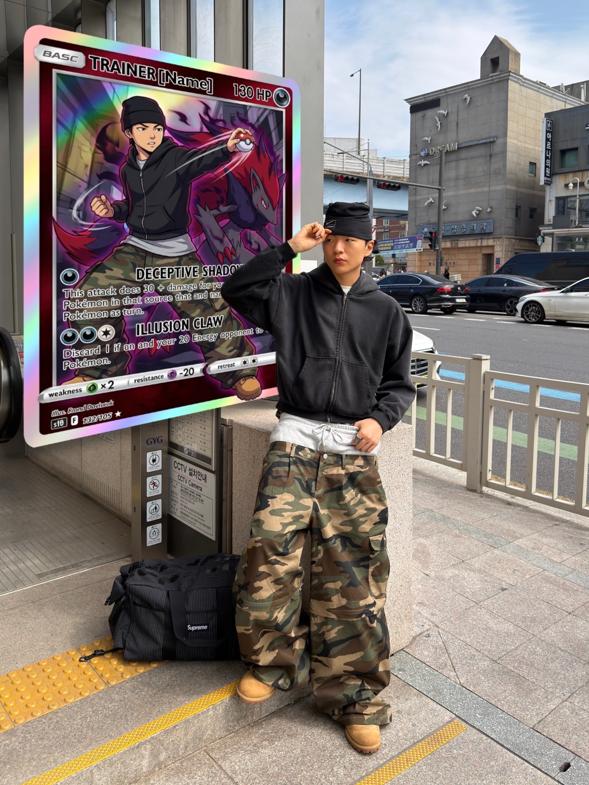 Timberland Premium 6 inch Waterproof Boot Wheat Nubuck - Wide, Supreme Duffle Bag Black - 24SS 착용 스타일 - 9