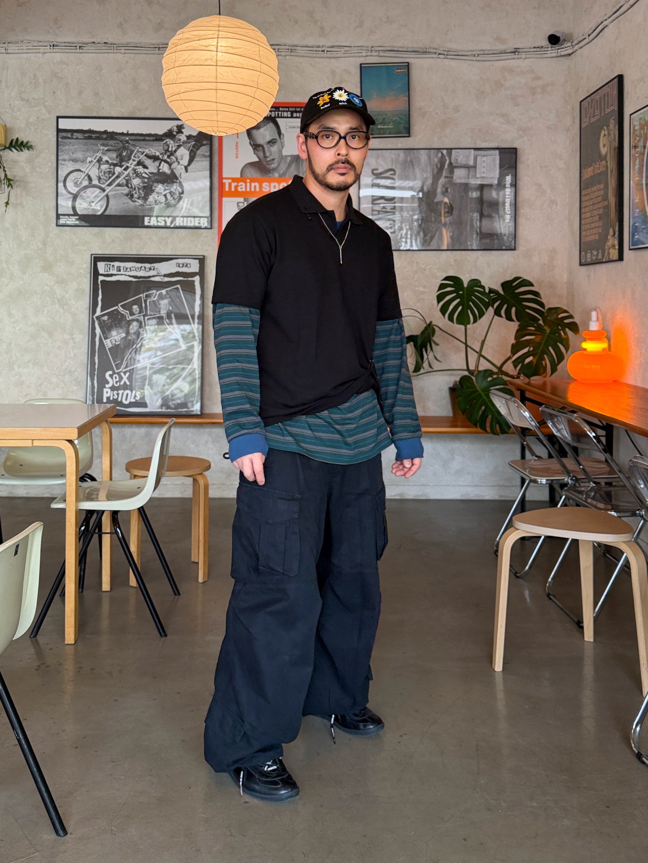 COREOFALCHEMY german fold GAT Sneakers 착용 스타일 - 4