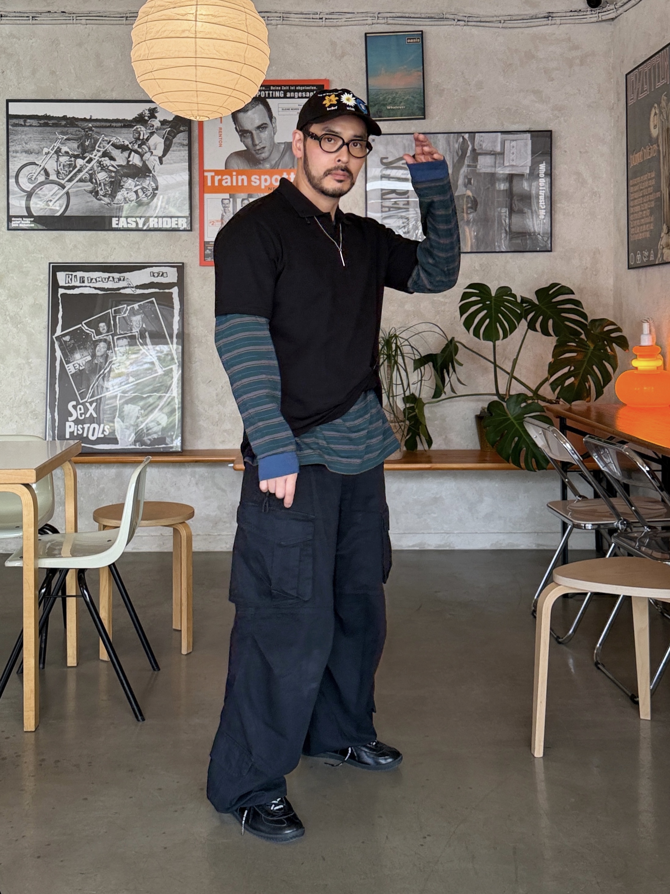 COREOFALCHEMY german fold GAT Sneakers 착용 스타일 - 1