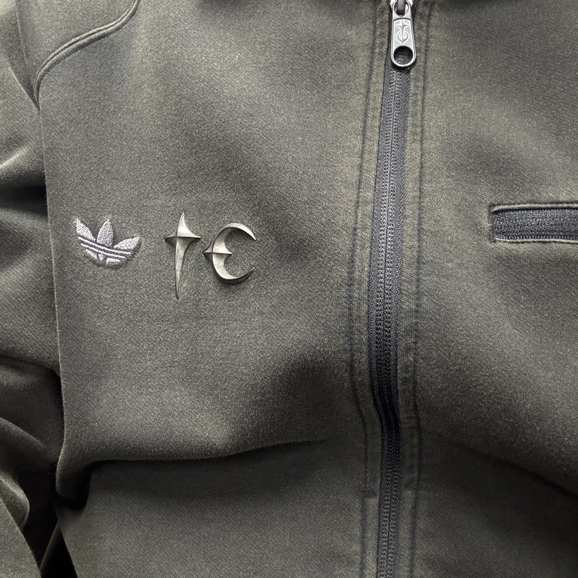 Adidas x Thug Club Track Top Black - KR Sizing 착용 스타일