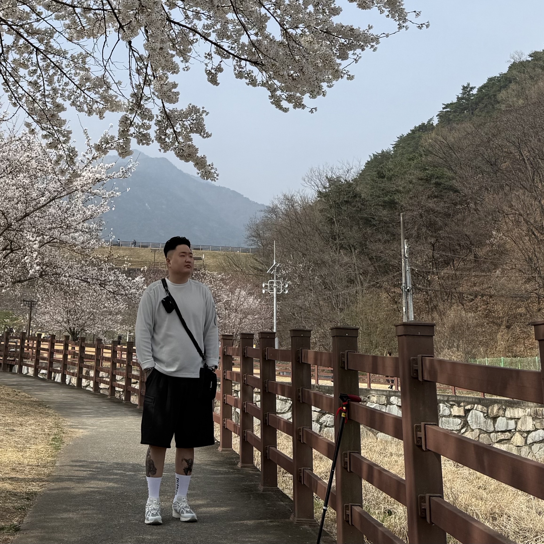 The North Face Core Bermuda Shorts Black - 25SS, New Balance 1906R Sea Salt Grey Matter 착용 스타일