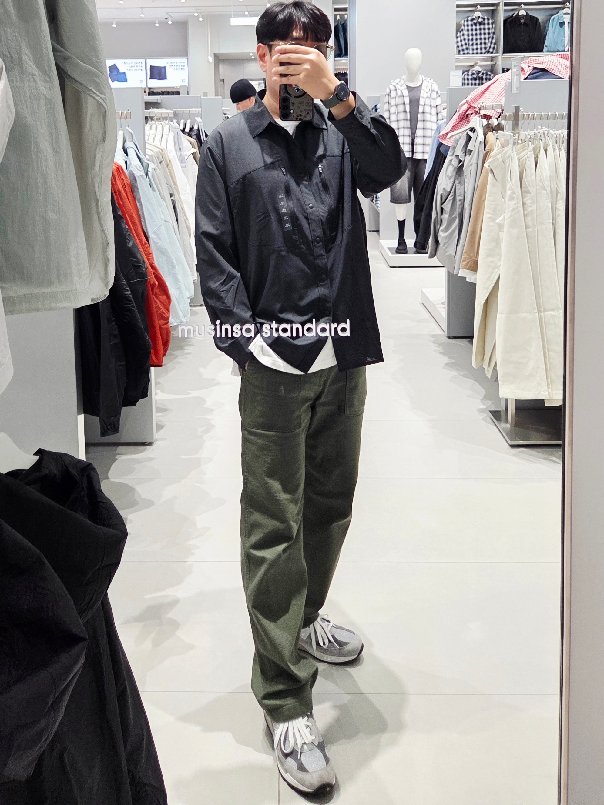 New Balance 992 Made in USA Core Grey Silver Metallic ์ฐฉ์ฉ ์คํ์ผ - 1