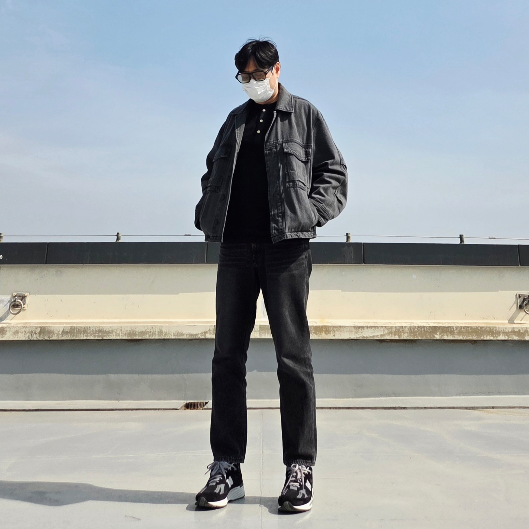 New Balance 991v2 Made in UK Black ์ฐฉ์ฉ ์คํ์ผ - 1