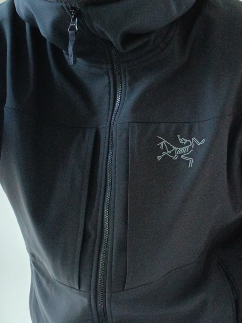 Arc'teryx Gamma MX Hoody Black, Arc'teryx Gamma MX Hoody Black 착용 스타일 - 2