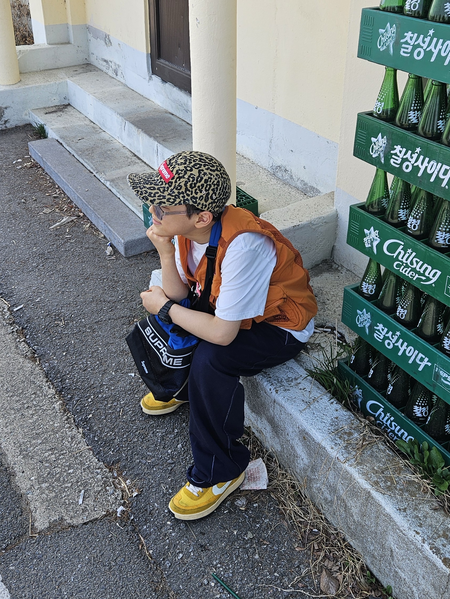 Supreme Washed Chino Twill Camp Cap Leopard - 23FW, (Kids) Nike ACG Utility Vest Black 착용 스타일 - 2