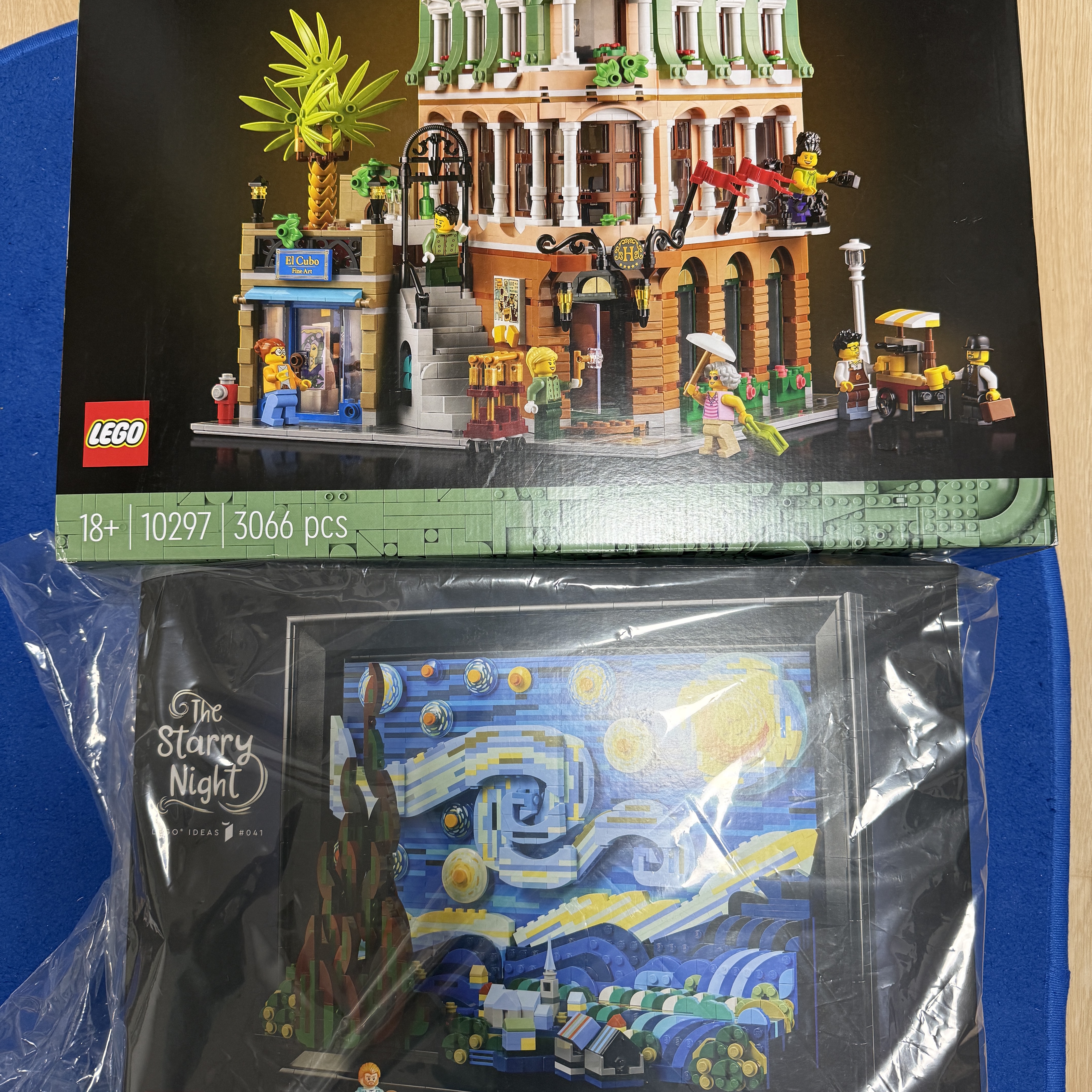 Lego Vincent Van Gogh The Starry Night, Lego Boutique Hotel 착용 스타일