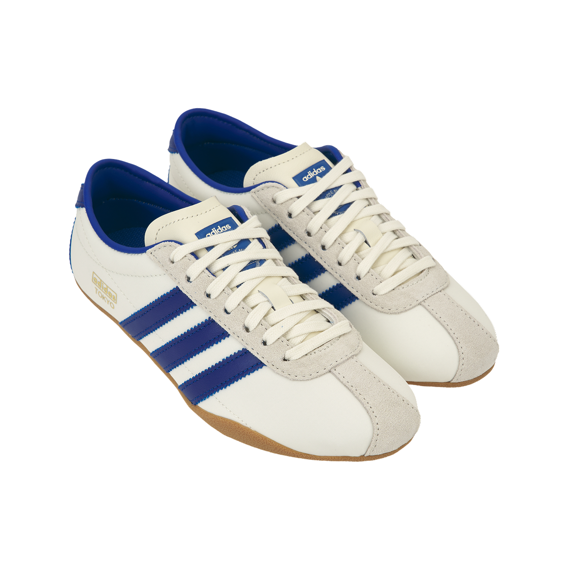(W) 아디다스 도쿄 오프 화이트 로얄 블루((W) Adidas Tokyo Off White Royal Blue) - 4