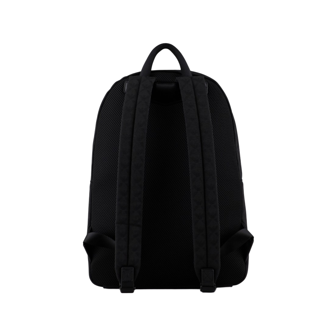 엠포리오 아르마니 올오버 자카드 이글 나일론 백팩 블랙(Emporio Armani Nylon Backpack with Allover Jacquard Eagle Black) - 2