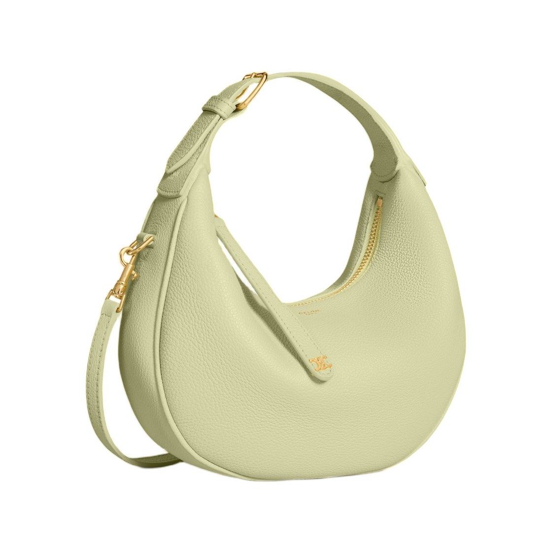 셀린느 틴 루루 그레인드 카프스킨 소프트 라임(Celine Teen Lulu in Grained Calfskin Soft Lime) - 2