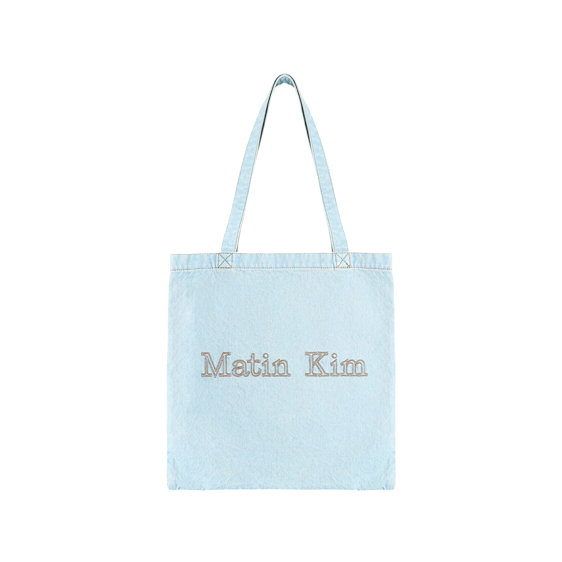 MK2600BG713VSK Matin Kim Stitch Denim Ecobag In Sky