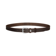 Celine Vivienne Belt 25mm in Vintage Calfskin Darkbrown