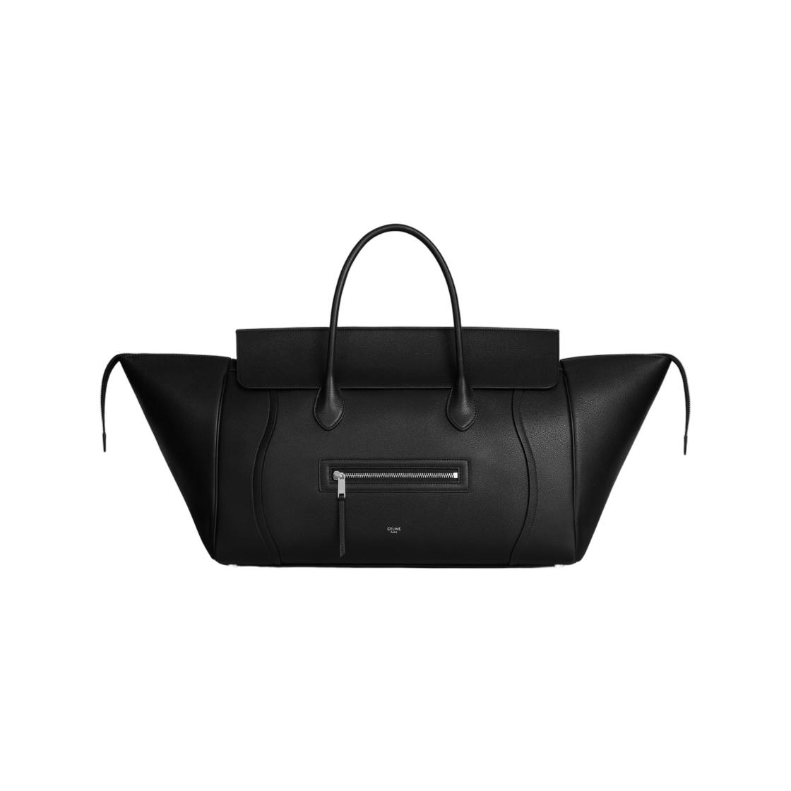 L108L3056-38SI Celine Big Luggage in Grained Calfskin Black
