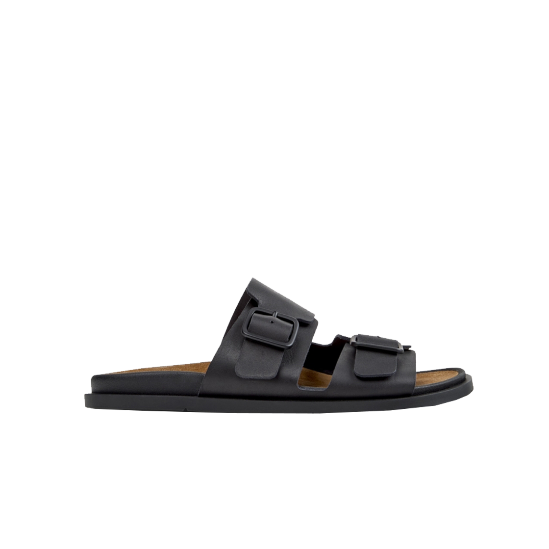 캠퍼 남성 유크 샌들 슬리퍼 블랙(Camper Men Lluc Sandal Slippers Black)