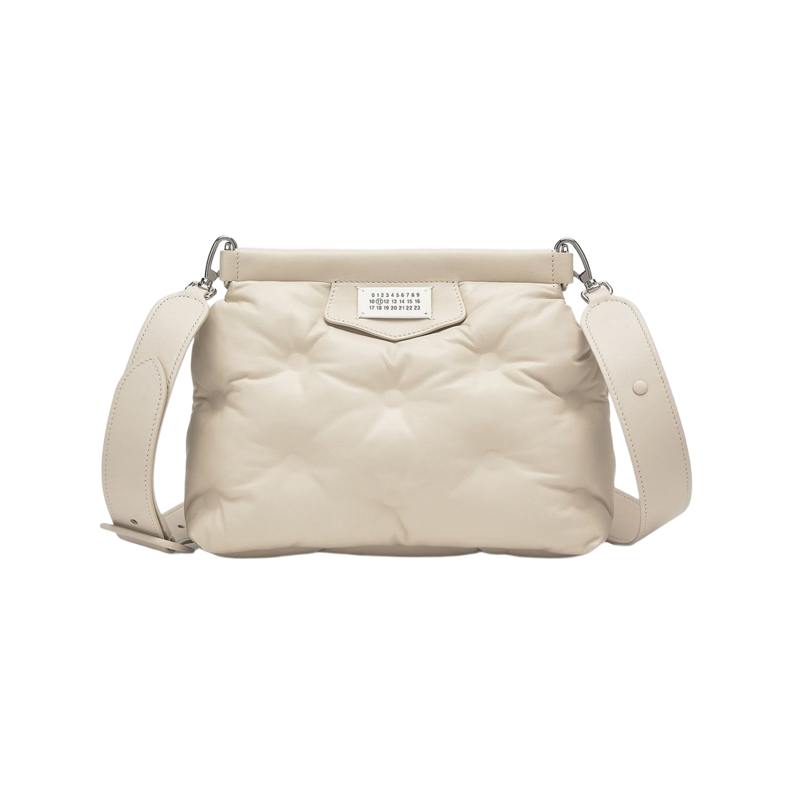 메종 마르지엘라 글램 슬램 클래식 스몰 크로스바디백 라이트 그레이(Maison Margiela Glam Slam Classique Small Crossbody Bag Light Grey)