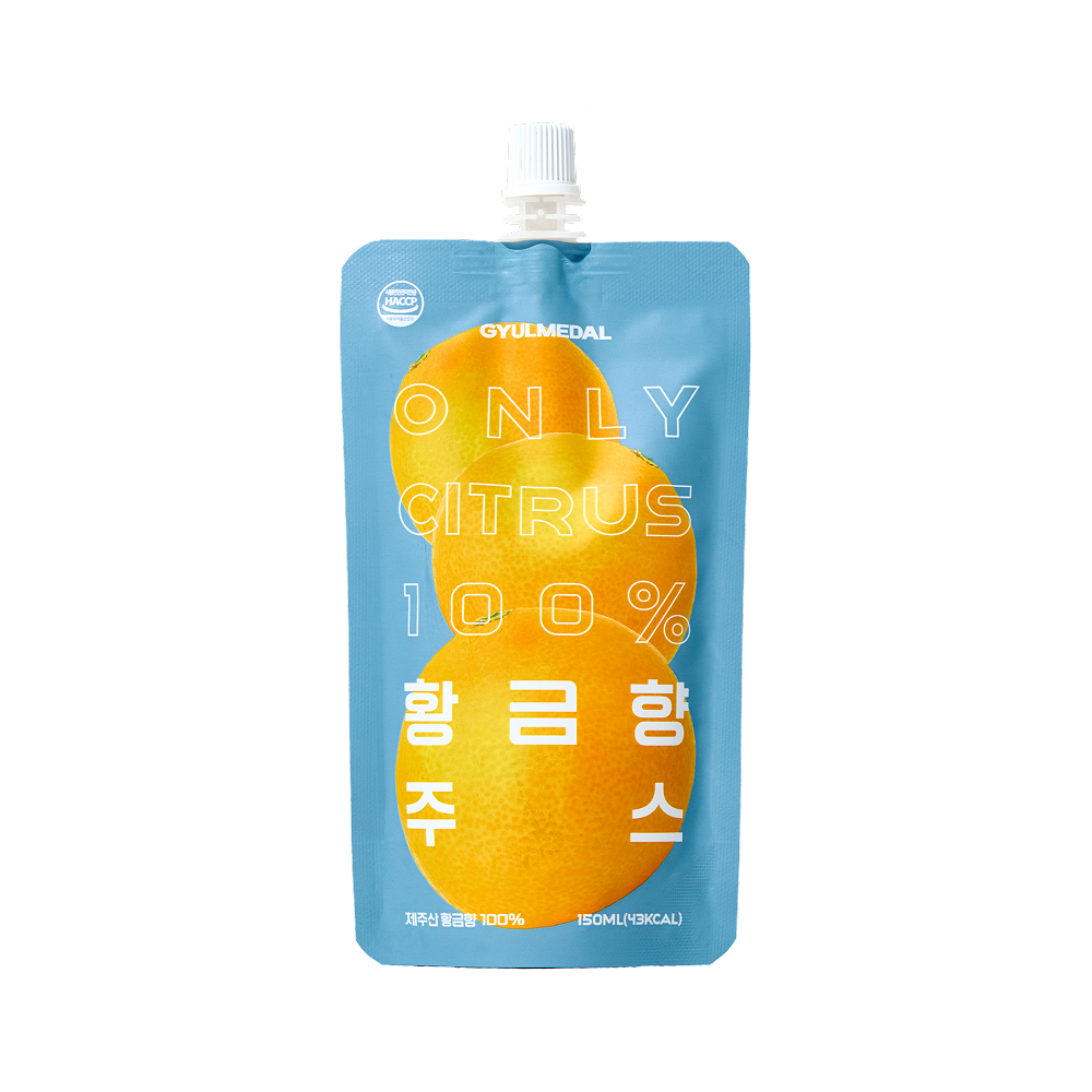 귤메달 NFC 착즙주스 150mL 골라담기(GYULMEDAL Jeju Citrus Juice) - 5