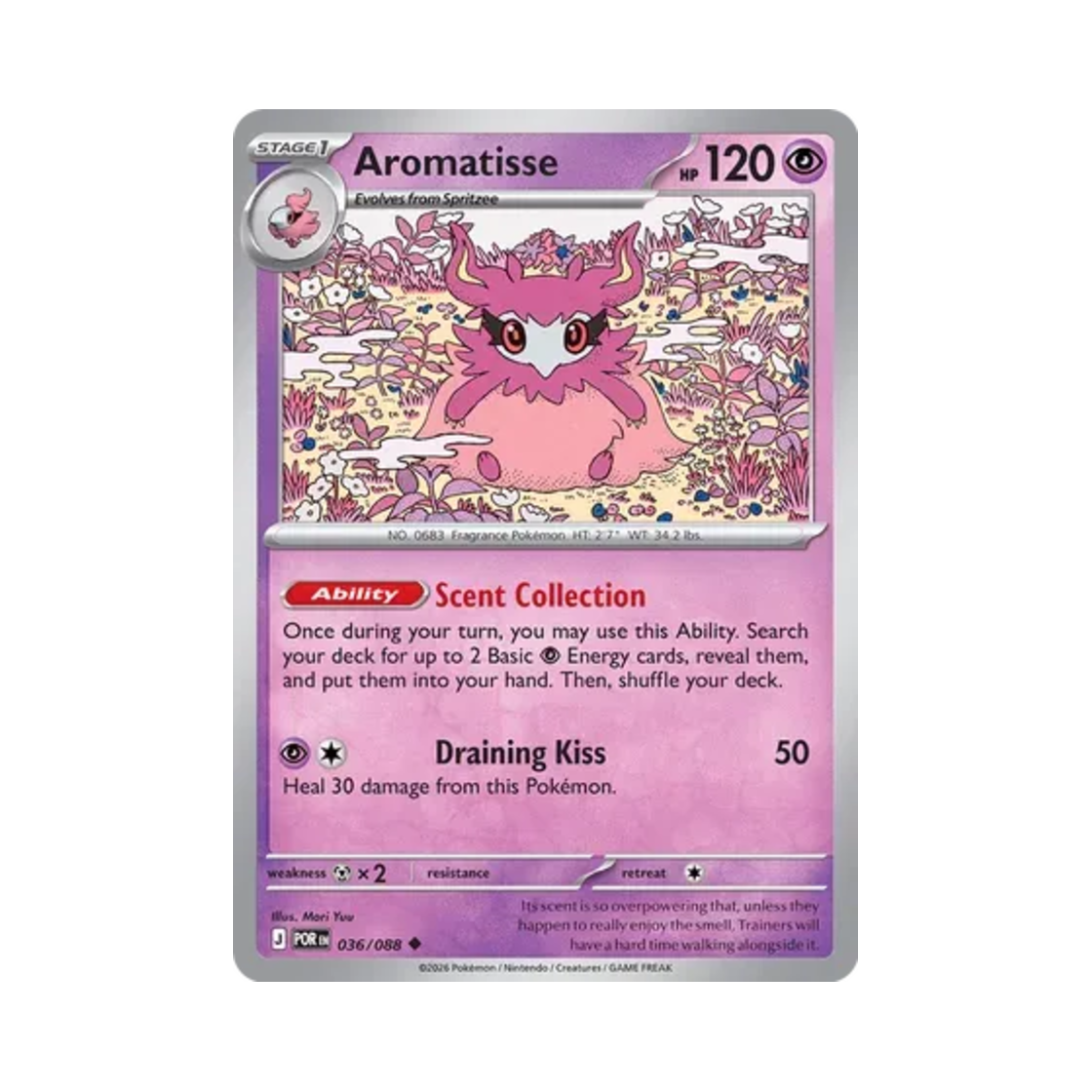 포켓몬 TCG 프레프티르 U 퍼펙트 오더 (영문판)(Pokemon TCG Aromatisse U Perfect Order (English Ver.)) - 1