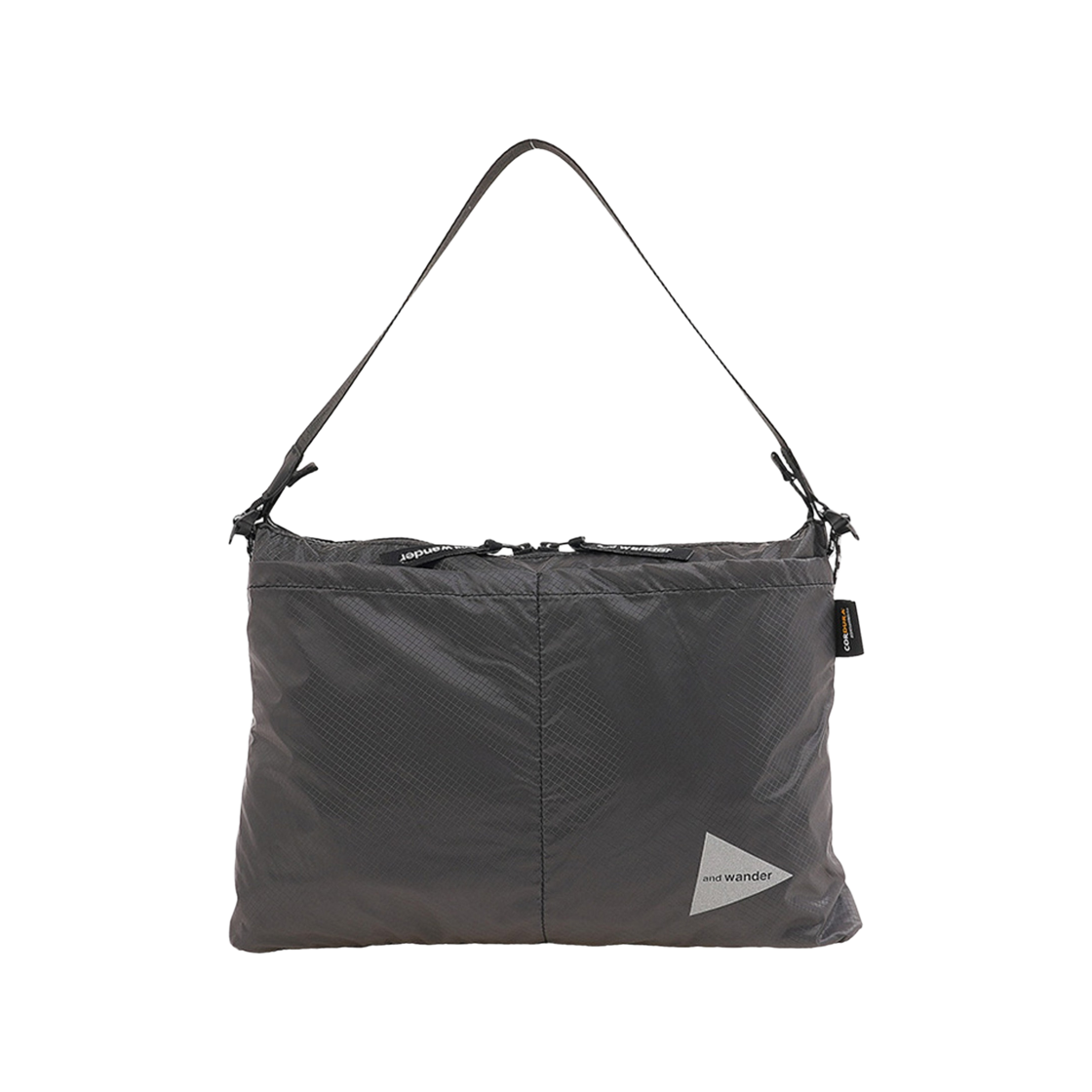 앤드 원더 실 사코슈 백 그레이(And Wander Sil Sacoche Bag Gray)