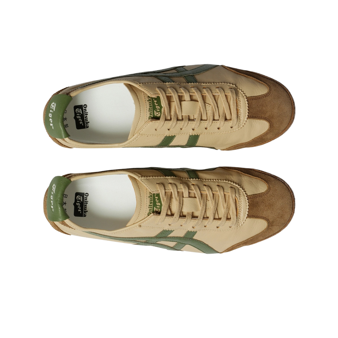 오니츠카 타이거 멕시코 66 NM 베이지 그라스 그린(Onitsuka Tiger Mexico 66 NM Beige Grass Green) - 2