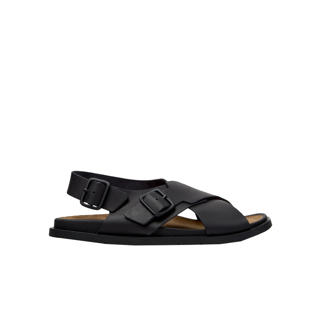 캠퍼 남성 유크 샌들 샌들 블랙(Camper Men Lluc Sandal Sandal Black)
