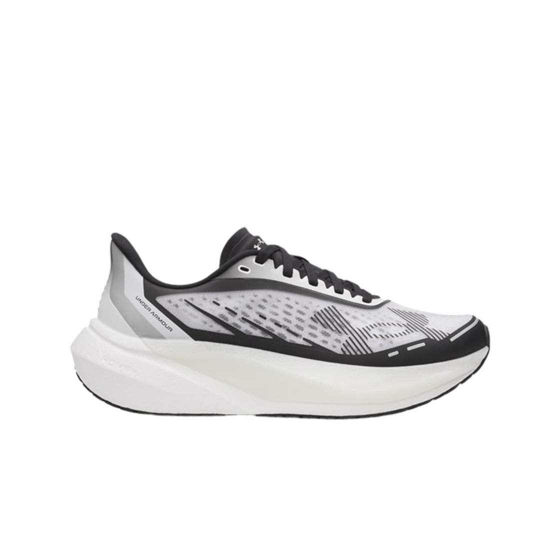 6006031-101 (W) Under Armour UA Velociti Distance Running Shoes White Black