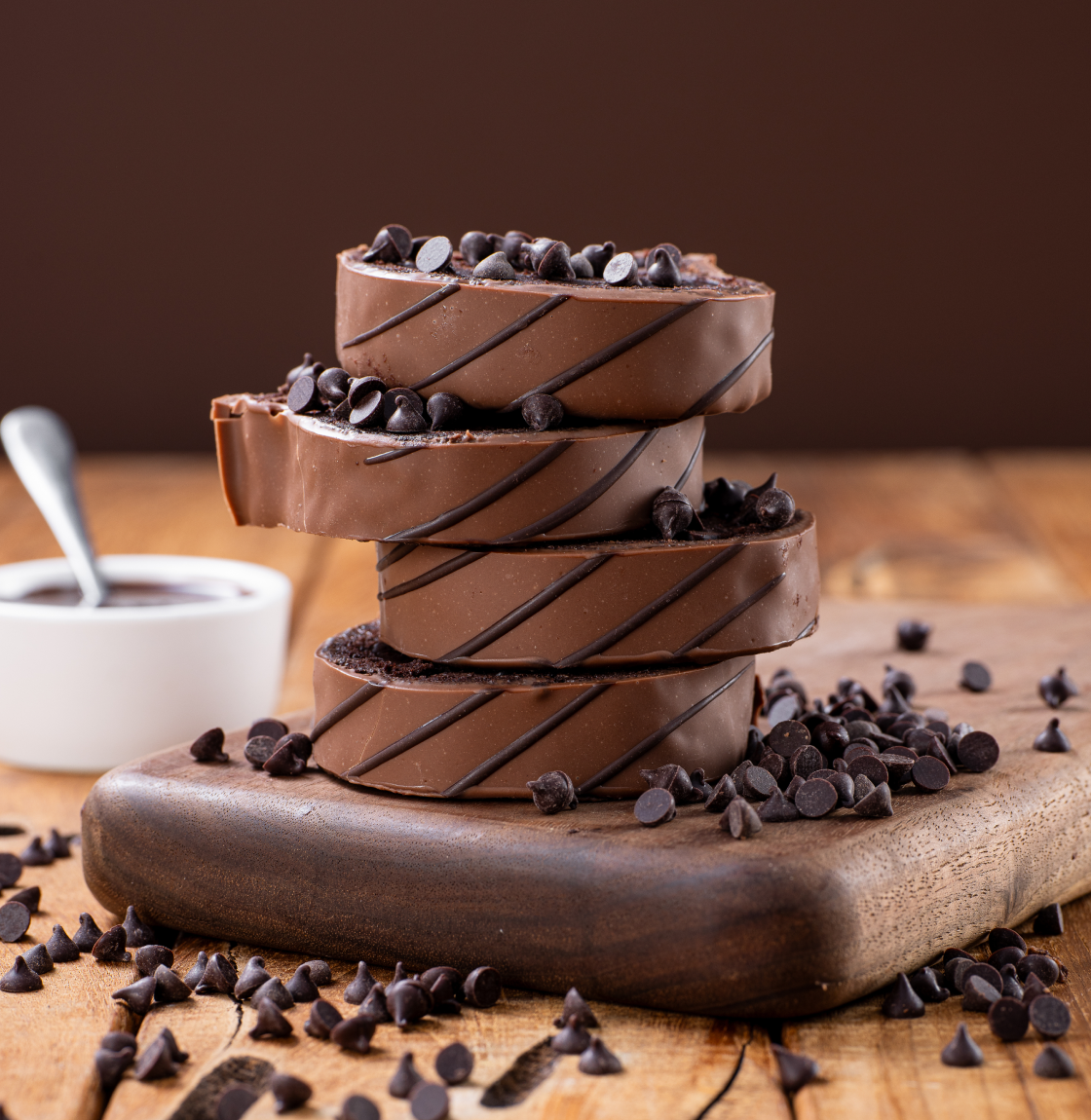 봄날엔 초코퐁당 초코초코 롤케이크 400g(Bomnal& Choco Pongdang Chocochoco Rollcake 400g) - 5