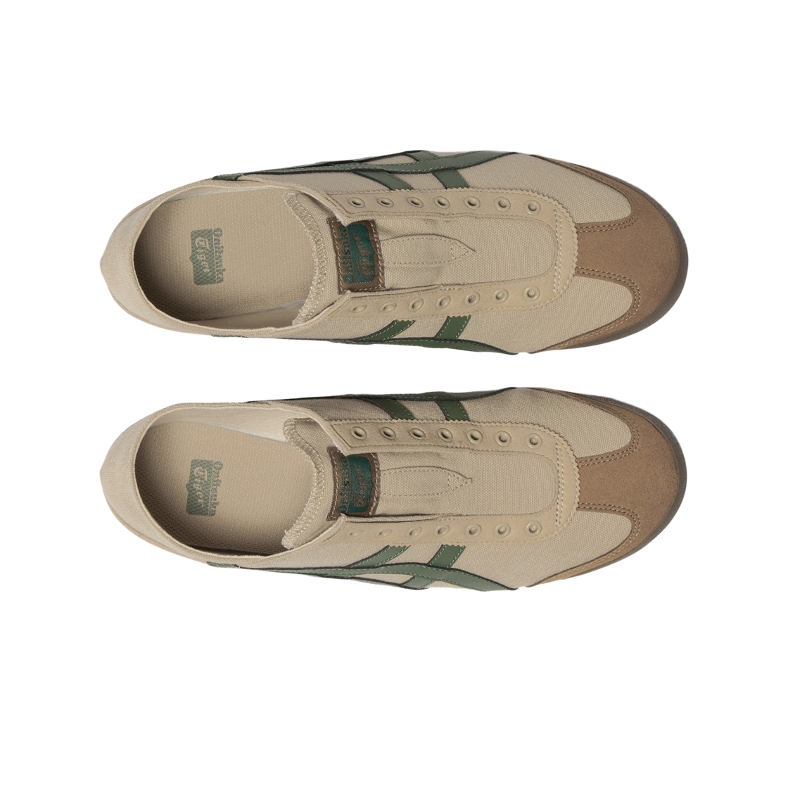 오니츠카 타이거 멕시코 66 파라티 베이지 그라스 그린(Onitsuka Tiger Mexico 66 Paraty Beige Grass Green) - 2