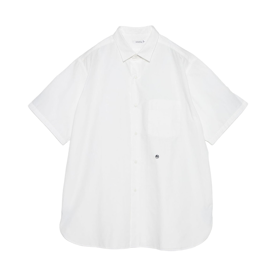 나나미카 레귤러 칼라 윈드 숏슬리브 셔츠 오프 화이트(Nanamica Regular Collar Wind S/S Shirt Off White) - 1