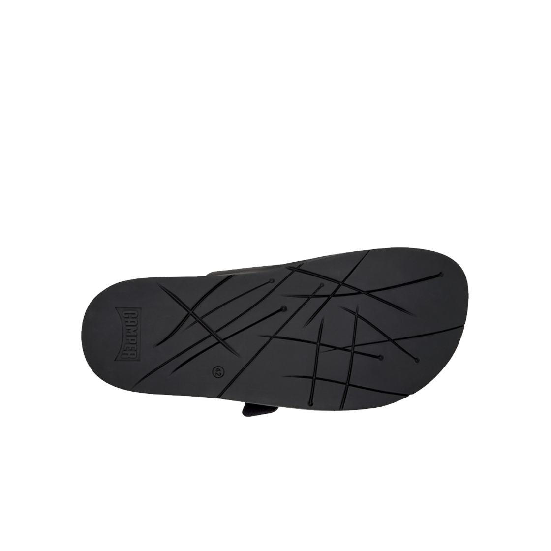 캠퍼 남성 유크 샌들 슬리퍼 블랙(Camper Men Lluc Sandal Slippers Black) - 5