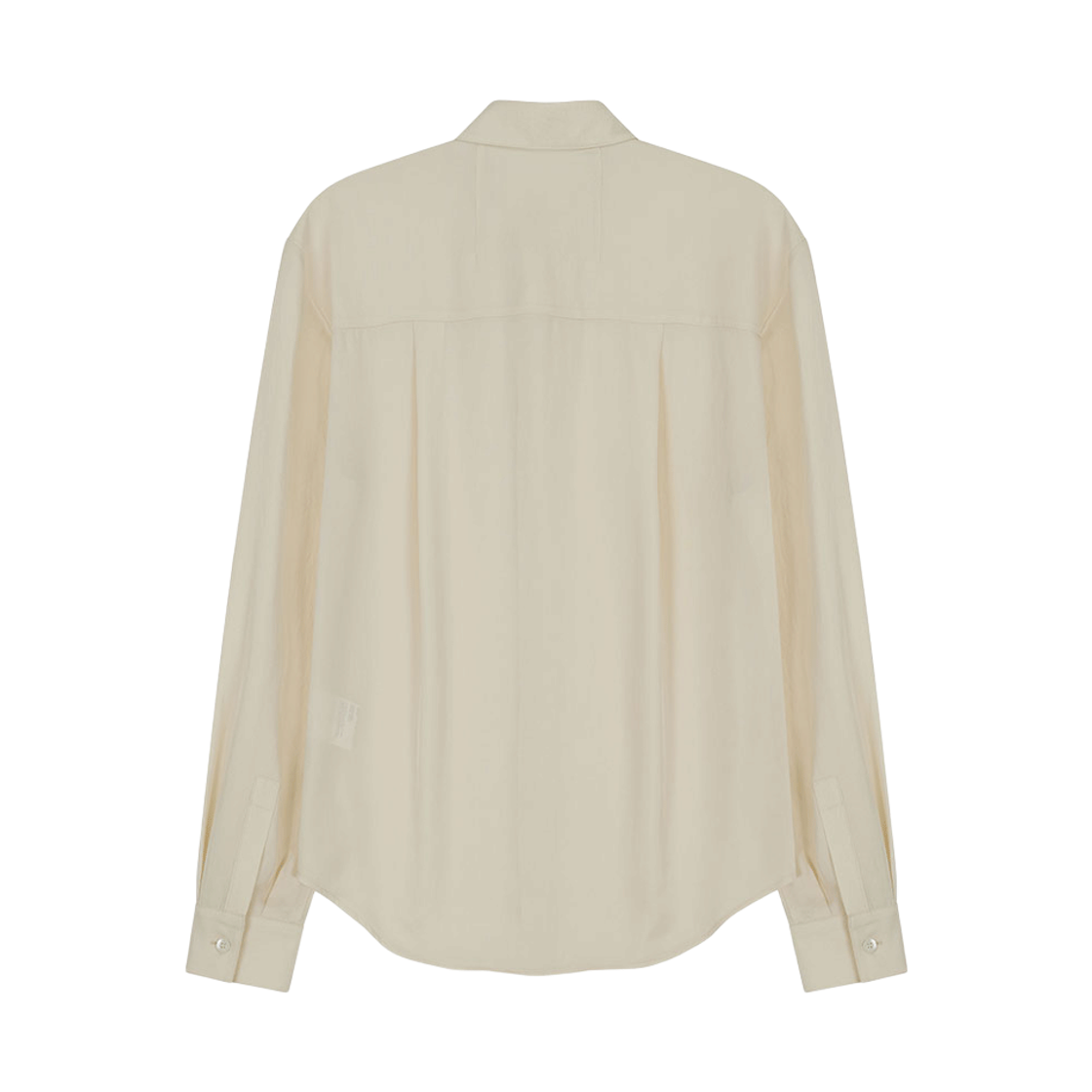 비자비 트윌 버튼 다운 드레시 이지 셔츠 아이보리(VIS A VIS Twill Button Down Dressy Easy Shirt Ivory) - 2