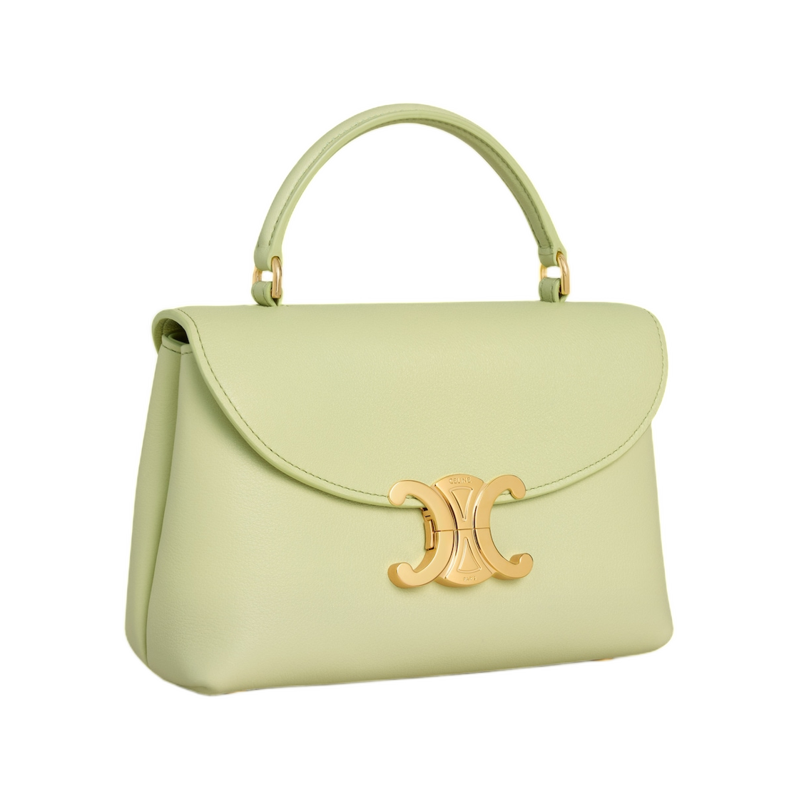 셀린느 틴 니노 백 서플 그레인드 카프스킨 소프트 라임(Celine Teen Nino Bag in Supple Grained Calfskin Soft Lime) - 2