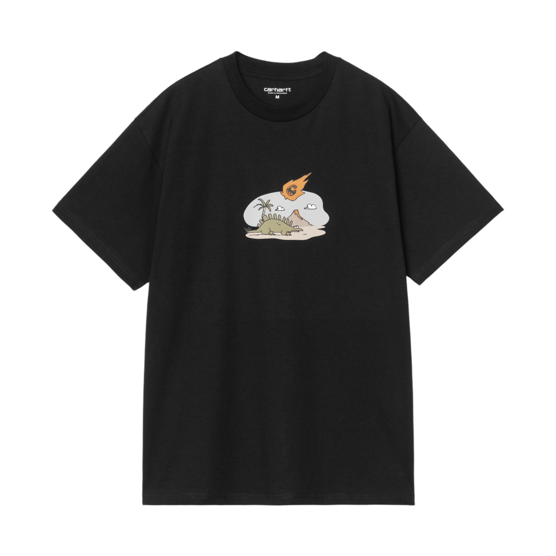 칼하트 WIP 숏슬리브 임팩트 티셔츠 블랙(Carhartt WIP S/S Impact T-Shirt Black) - 1