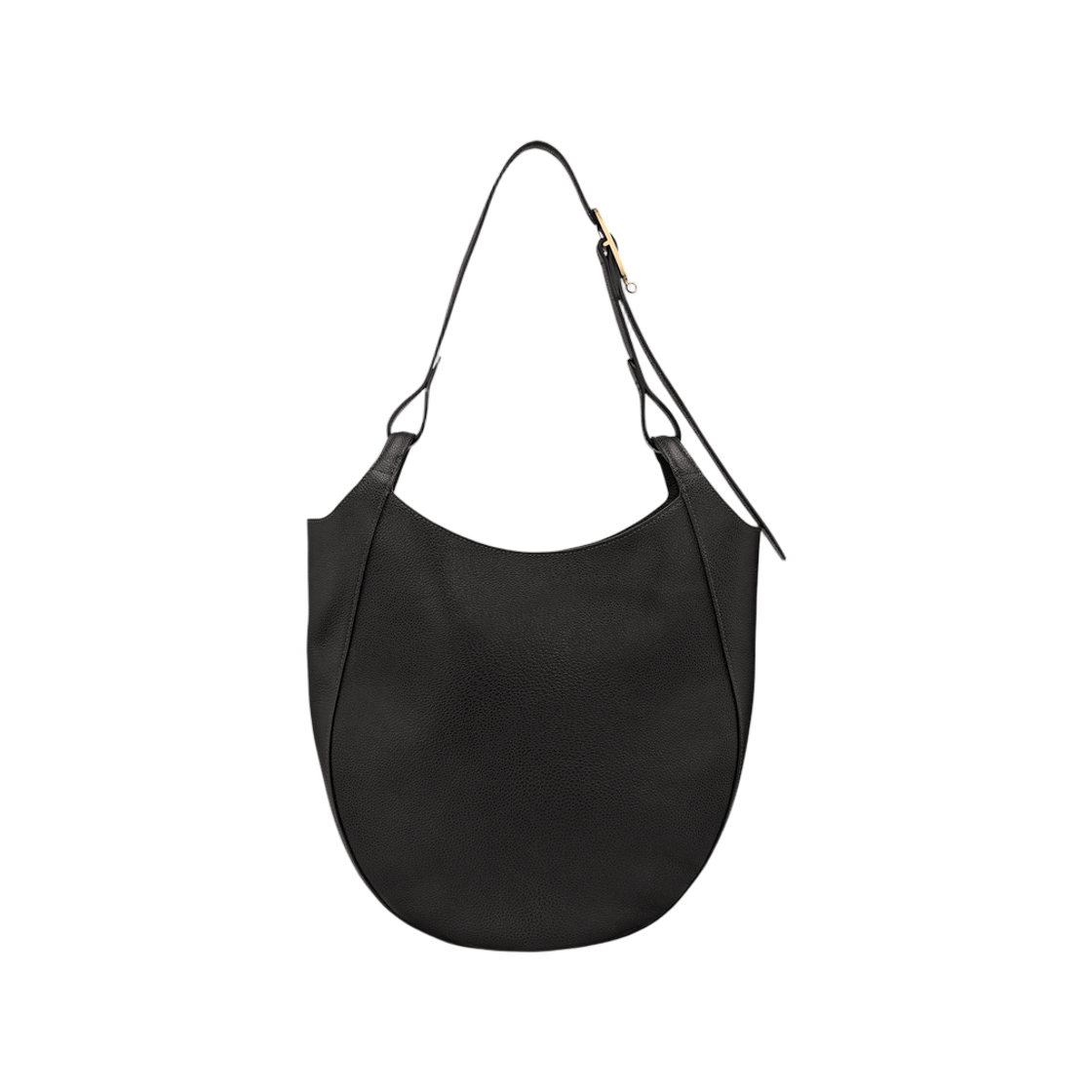 롱샴 르 플로네 L 호보백 블랙(Longchamp Le Foulonne L Hobo Bag Black) - 3